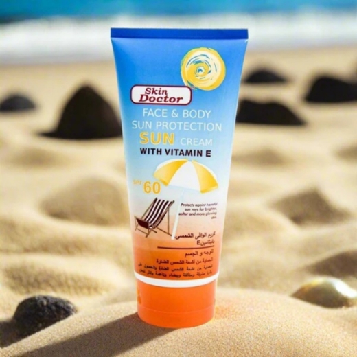 صورة سكين دكتور كريم الحماية من الشمس للوجه والجسم من فيتامين