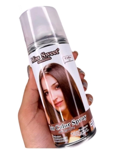 صورة 'مس سويت بخاخ صبغ للشعر باللون القهوه البني سبريه 138مل