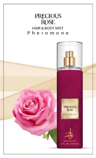 صورة نوادر رذاذ الشعر والجسم فيرمون روز 250 مل