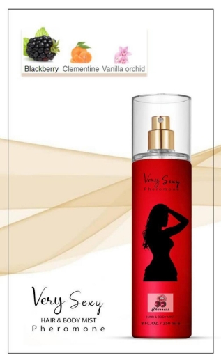 صورة شيريز بدي سبريه للجسم والشعر بالكرز فيرومون  250 مل