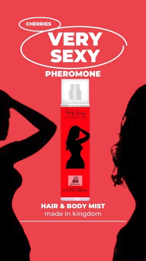 صورة شيريز بدي سبريه للجسم والشعر بالكرز فيرومون  250 مل