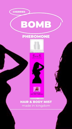 صورة شيريز بخاخ الشعر والجسم بالكرز مع قنبلة الفيرمون 250 مل