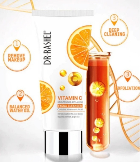 صورة دكتور راشيل منظف الوجه بفيتامين سي للتفتيح ومقاومة علامات تقدم السن