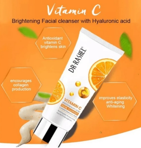 صورة دكتور راشيل منظف الوجه بفيتامين سي للتفتيح ومقاومة علامات تقدم السن
