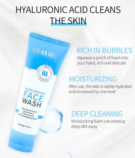 صورة دكتور راشيل غسول الوجه المرطب بخلاصة حمض الهيالورونيك اسيد