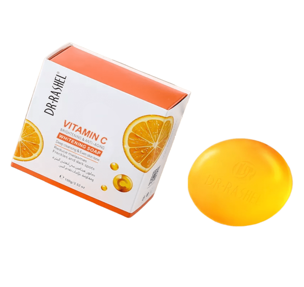 الصورة: دكتور راشيل صابون فيتامين سي للتفتيح
