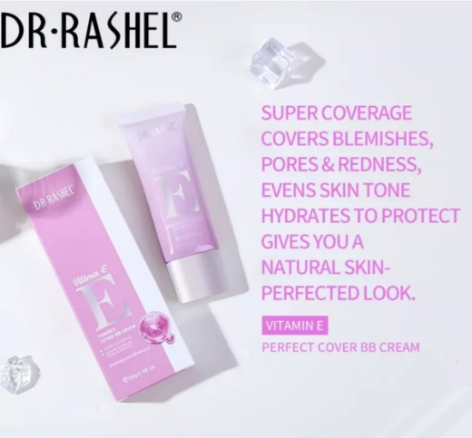 صورة دكتور راشيل بي بي كريم غني بفيتامين اي لتغطية مثالية