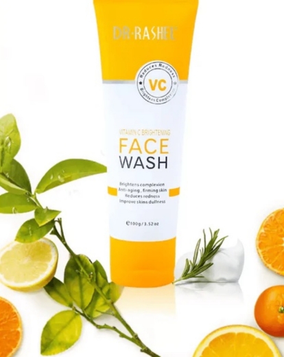 صورة دكتور راشيل غسول الوجه بخلاصة قيتامين سي