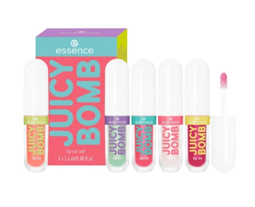 صورة ايسنس مرطب شفاه بطعم الفواكه طقم ليب اويل