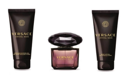 صورة فرساتشي كريستال نوار طقم نسائي رجالي