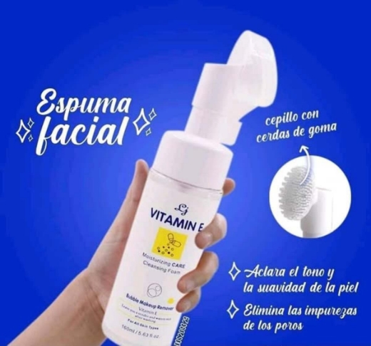 صورة  لوف جوجو غسول فيتامين  مزدوج بفرشاة تنظيف للبشرة وازالة المكياج