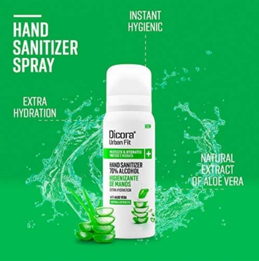 صورة ديورا اوربان فيت معقم اليدين  برائحة الصبار  75 مل