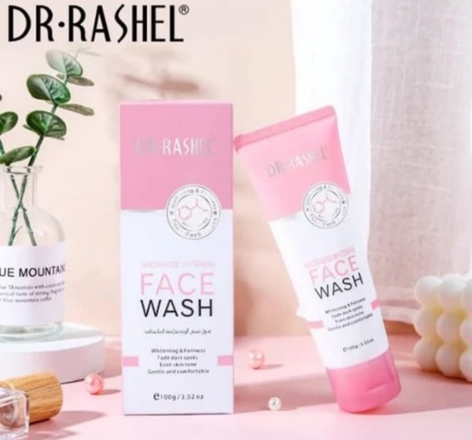 صورة دكتور راشيل غسول تبيض الوجه بخلاصة النياسيناميد