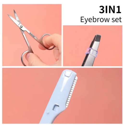 صورة مجموعة تشذيب الحواجب