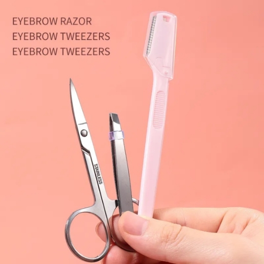 صورة مجموعة تشذيب الحواجب