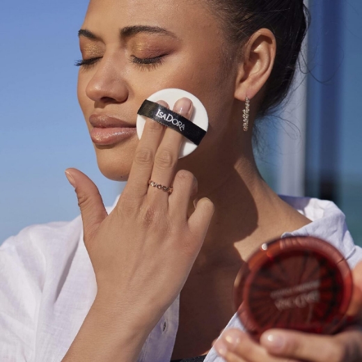 صورة ازادورا بودرة برونزية لون برونزي تراكوتا مضغوطة 43