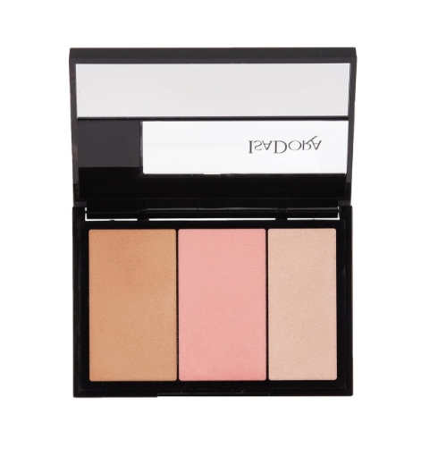 صورة ازادورا لوحة تحديد الوجه 3 في 1 وردي بارد 62