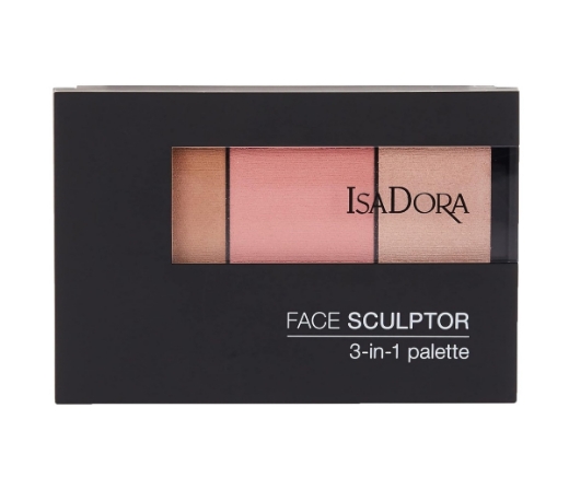 صورة ازادورا لوحة تحديد الوجه 3 في 1 وردي بارد 62