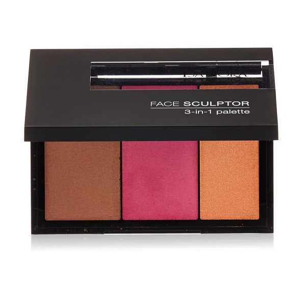 الصورة: ازادورا لوحة نحت الوجه 3 في 1 برونزي أرجواني 65