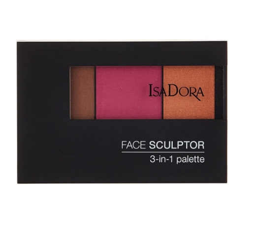 صورة ازادورا لوحة نحت الوجه 3 في 1 برونزي أرجواني 65