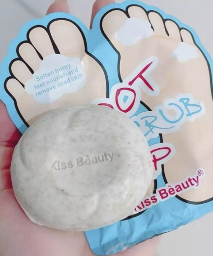 صورة صابون مقشر للقدمين