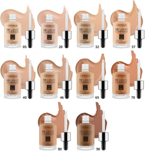 صورة كاتريس كريم أساس عالي التغطية السائلة 032