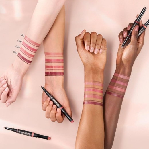 صورة كاتريس أحمر شفاه مطفي مع قلم تحديد شفاه ليب أرتيست 020