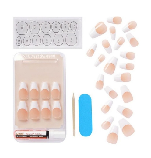 صورة كيس أظافر أكريليك متوسطه الحجم