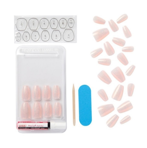 صورة كيس أظافر طبيعيه شيبي ستايل