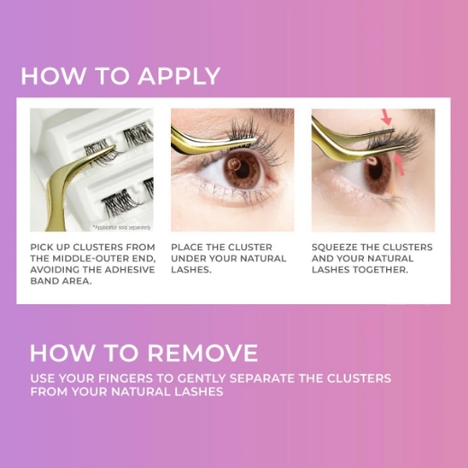 صورة كيس رموش أصلي طبيعي