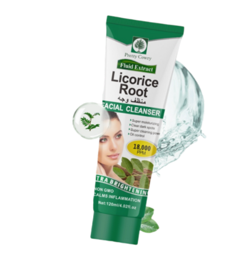 صورة منظف الوجه بجذر عرق السوس من بريتي كاوري، 120 مل