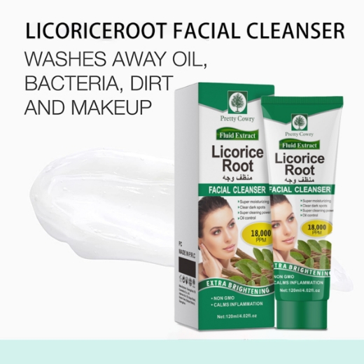 صورة منظف الوجه بجذر عرق السوس من بريتي كاوري، 120 مل