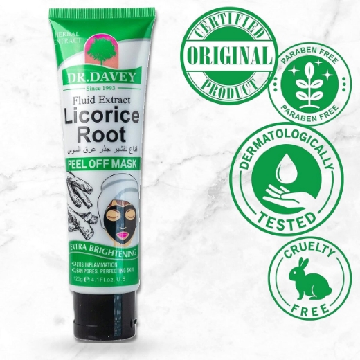 صورة قناع تقشير جذر عرق السوس من بريتي كاوري 120 مل