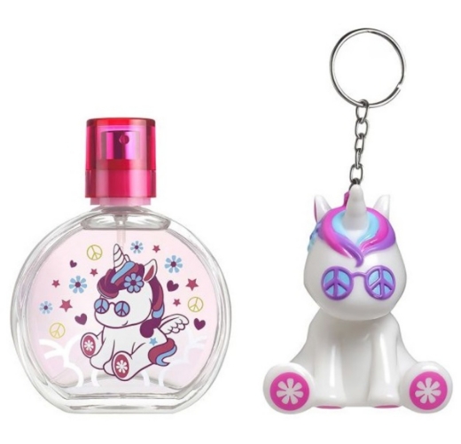 صورة دزني يونيكورن مع ميدالية طقم بناتي