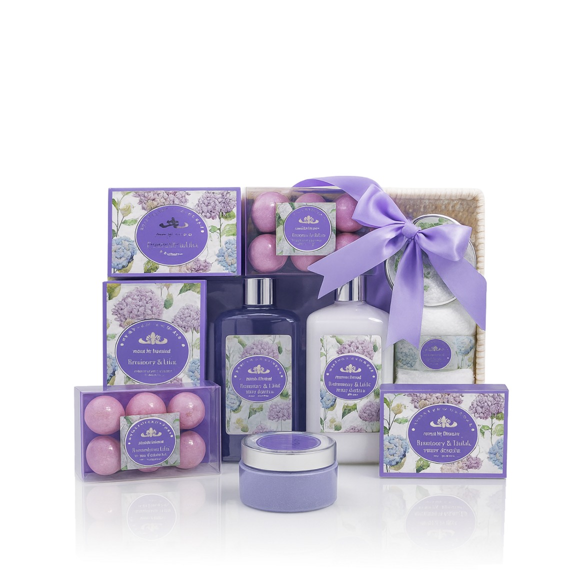 صورة باريس جلام طقم حمام بيربيل لافندر طقم يوني سيكس