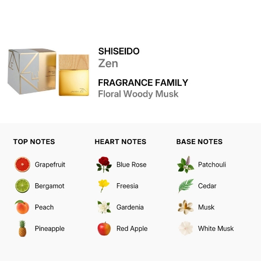 صورة شيسيدو زين عطر  أو دو بارفان 100 مل للنساء