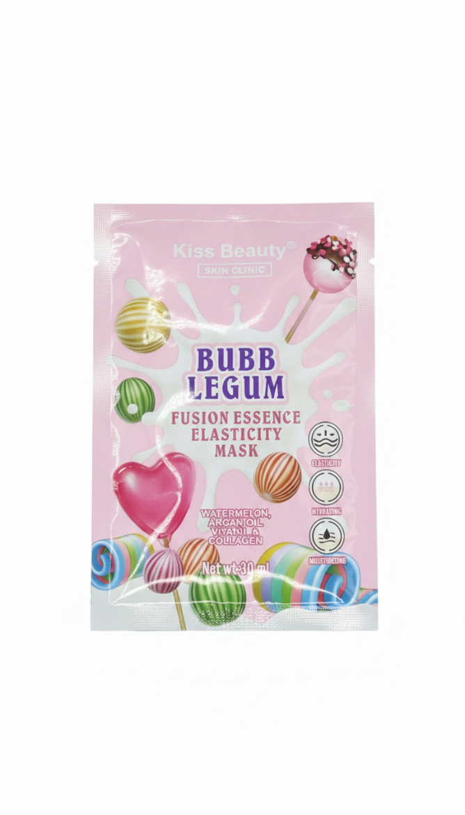 صورة كيس بيوتي ماسك بوب علكه بالفواكه 30مل