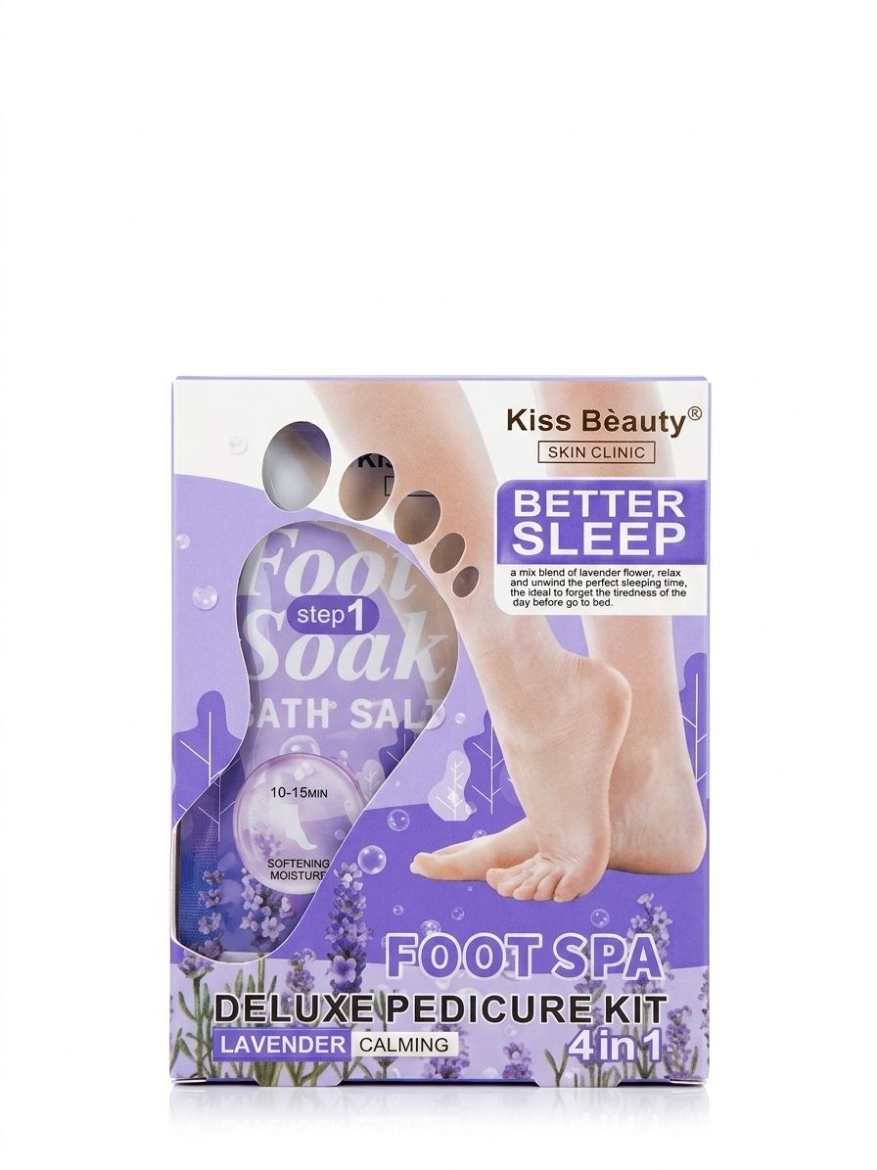 صورة كيس بيوتي فوت سبا لافندر كالمنج