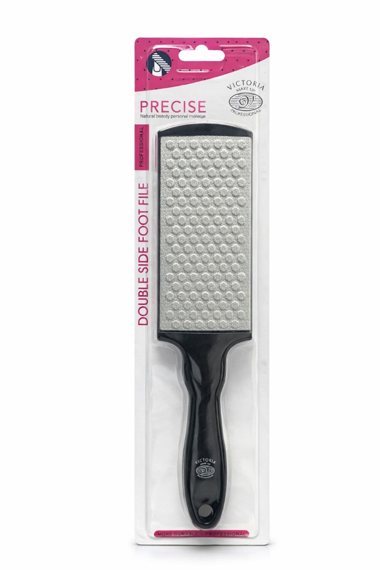 صورة فيكتوريا مبرد قدم مقشر القدم المزدوج